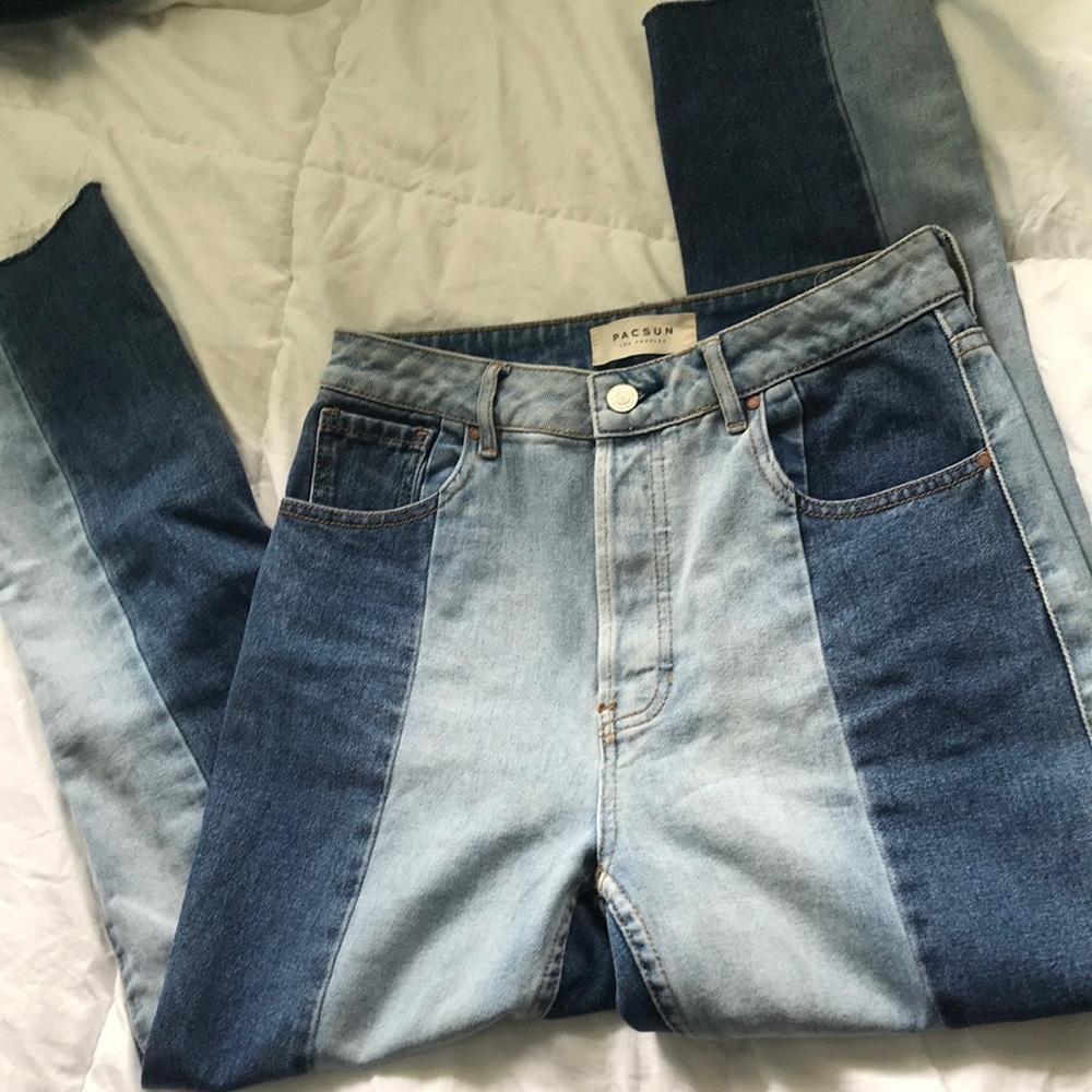 -ON HOLD DO NOT BUY- Pacsun Two Tone Mom Jeans